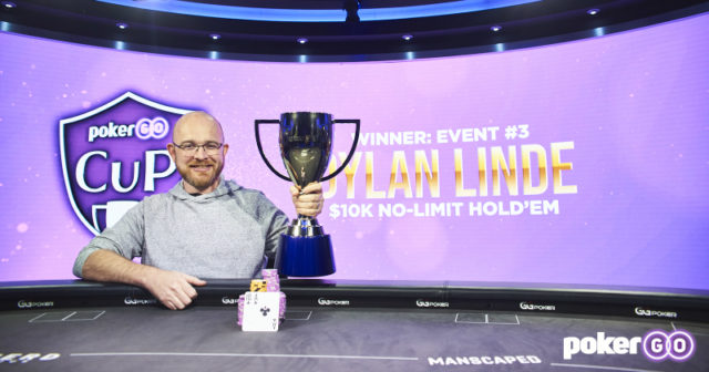 PokerGO Cup: Dylan Linde zwycięzcą trzeciego eventu (169.600$)