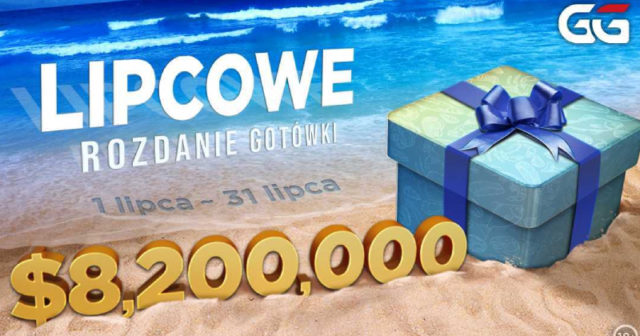 Aż 8.200.000$ w lipcu w promocjach dla graczy GGPoker!