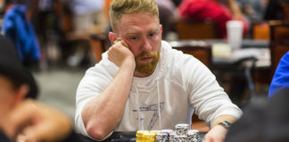 WPT Choctaw: Kenneth McKeown liderem przed drugim dniem Main Eventu Kenneth McKeown - WPT Choctaw