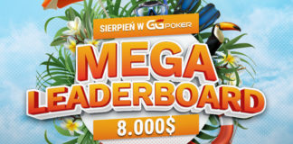 GGPoker leaderboard: Drugi raport z sierpniowej rywalizacji