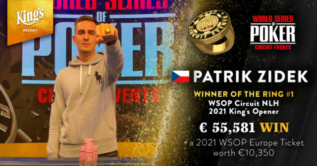 WSOP Circuit Rozvadov: Patrik Zidek zdobywa pierwszy pierścień, Polacy na miejscach płatnych