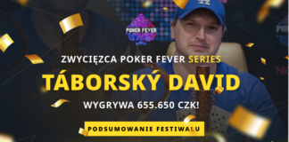 Poker Fever Series: David Táborský mistrzem Main Eventu, Wojciech Żmijewski trzeci David Taborsky mistrzem Poker Fever Series