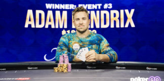 Poker Masters 2021: Adam Hendrix najlepszy w evencie PLO, wygrywa 186.300$ Adam Hendrix - Poker Masters