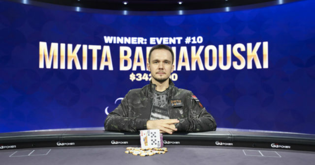 Poker Masters 2021: Mikita Badziakouski najlepszy w evencie NLH za 25.000$