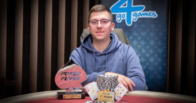 Damian Nagrabecki wygrywa Mini High Rollera Poker Fever CUP!