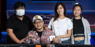 Zhi Wu z pierwszą w karierze bransoletką