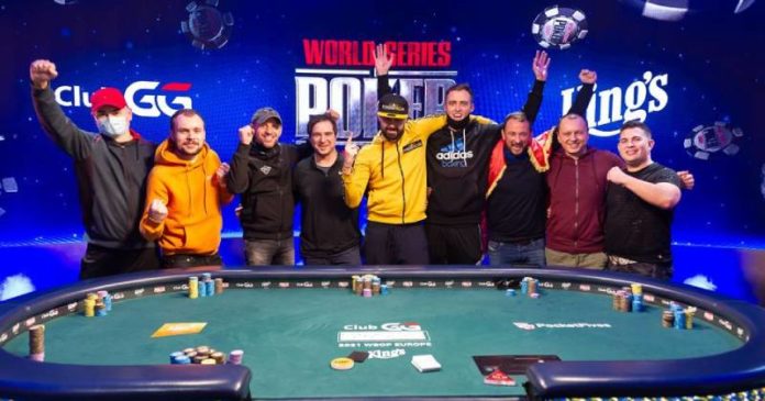 Main Event WSOP Europe 2021 FT