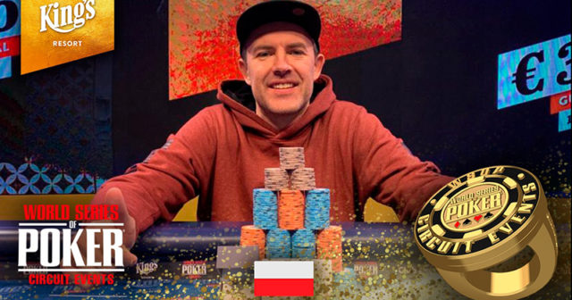 Maciej Kondraszuk z sygnetem WSOP-C!