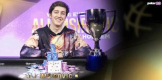 Global Poker Awards: Imsirovic największym wygranym Ali Imsirovic Global Poker Awards - plansza z wizerunkiem zwycięzcy nagrody Gracza Roku