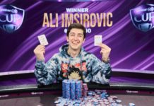 PokerGO CUP: Event #7 dla Imsirovica PokerGO CUP: Ali Imsirovic pozuje po zwycięstwie w evencie #7