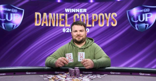 PokerGO CUP: Daniel Colpoys wygrywa event #1