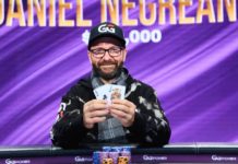 PokerGO CUP: Negreanu i Petrangelo zwyciężają! PokerGO CUP: Daniel Negreanu pozuje do zdjęcia po zwycięstwie w evencie #6