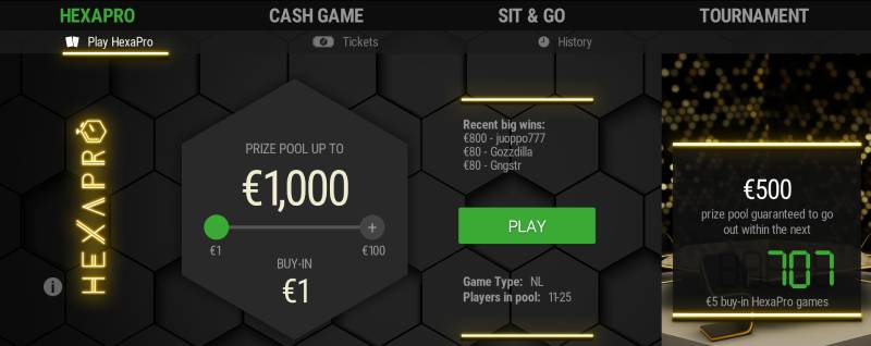 HexaPro Unibet Jackpot Mania