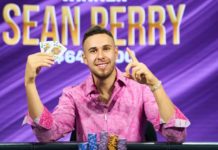 PokerGO CUP: Sean Perry wygrywa najdroższy turniej w serii PokerGO CUP: Sean Perry pozuje po zwycięstwie w evencie #8