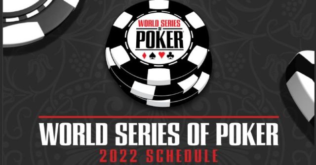 WSOP 2022: Znamy harmonogram imprezy