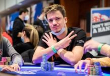 EPT Praga: Dawid Kuliberda wiceliderem ME po dniu drugim! EPT Praga Dawid Kuliberda w trakcie 2. dnia Main Eventu