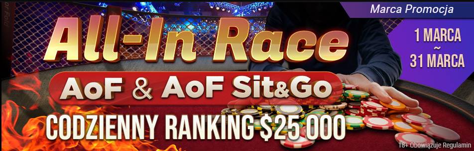 GGPoker Codzienny ranking AoF