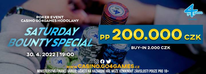 Go4Games Hodolany Saturday Bounty (plansza informacyjna)
