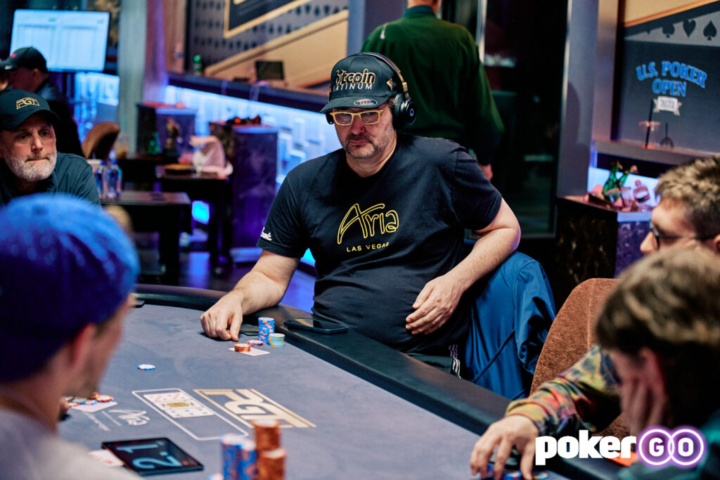 US Poker Open 2022 Phil Hellmuth event 9.