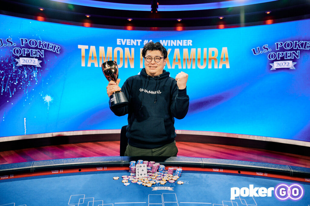 US Poker Open 2022 Tamon Nakamura