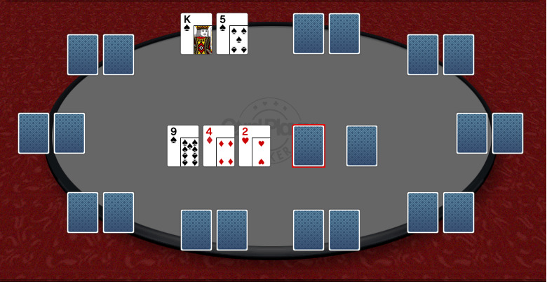 Backdoor drawy do strita i koloru - Ks5s na 9s4d2c