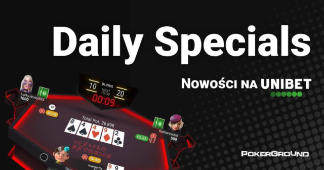 Unibet Daily Specials – nowa oferta dla graczy rekreacyjnych!