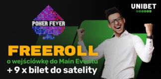 Welcome to Poker Fever – MEGA Freeroll o wejściówki Poker Fever