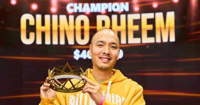 PGT Heads-up Showdown: Chino Rheem wygrywa pierwszą edycję