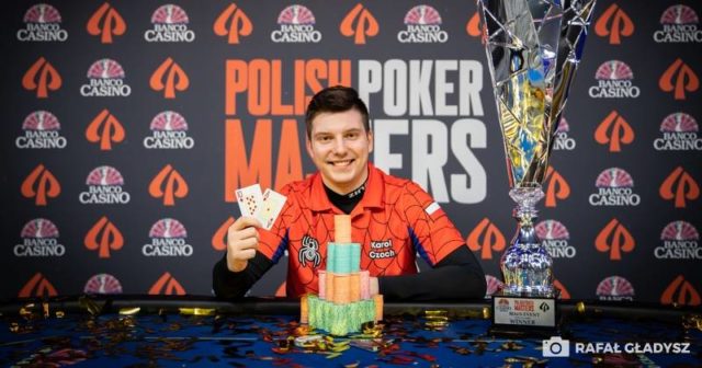 Karol Czoch zwycięża w ME Polish Poker Masters!