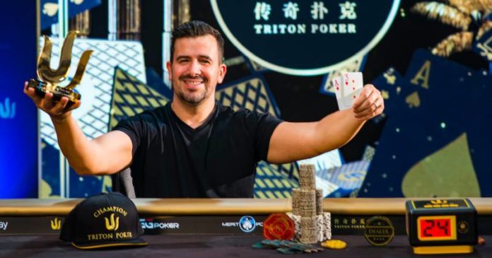 Triton Poker Series Andres Nemeth zwycięzca eventu 1 Triton Poker Series Andres Nemeth zwycięzca eventu 1