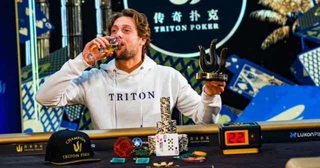 Triton Poker Series: Teun Mulder zgarnia 1,9mln$ za zwycięstwo w evencie 100K$