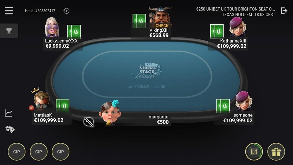 Unibet Daily Special Shortstack Master