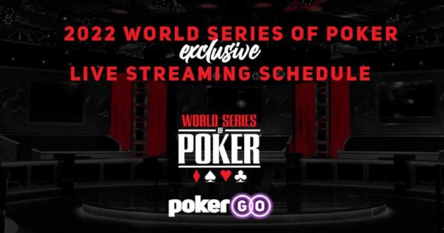 Harmonogram transmisji z WSOP 2022 na PokerGO