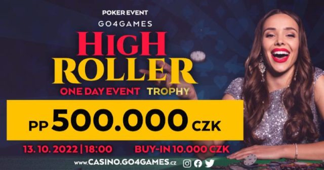 Gorące High Rollery Go4Games w październiku (1.500.000 CZK GTD)