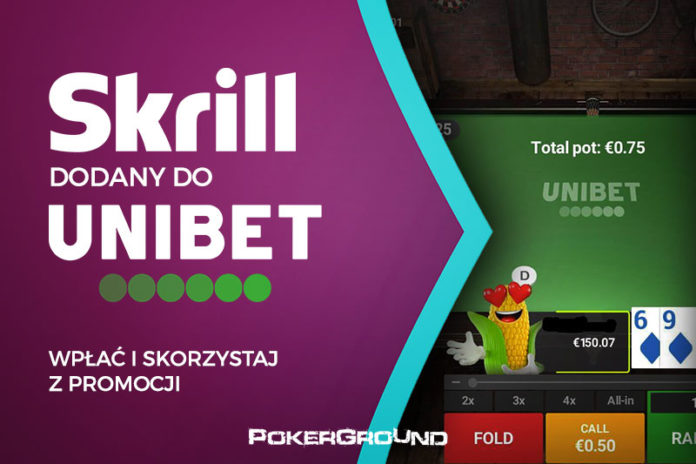 Skrill na Unibet