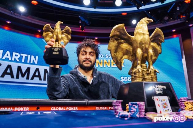 Martin Zamani wygrywa US Poker Open!