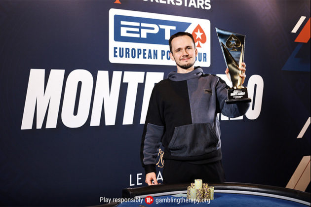 Mikita Badziakouski wygrywa 25K High Rollera na EPT Monte Carlo