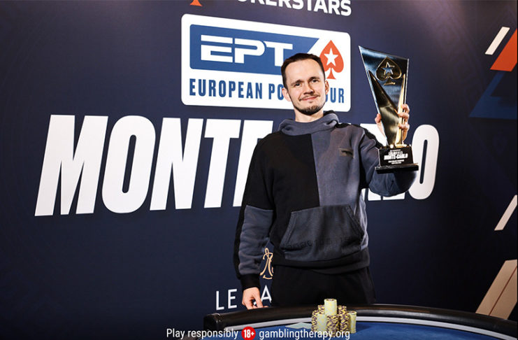 Mikita Badziakouski wygrywa 25K High Rollera na EPT Monte Carlo