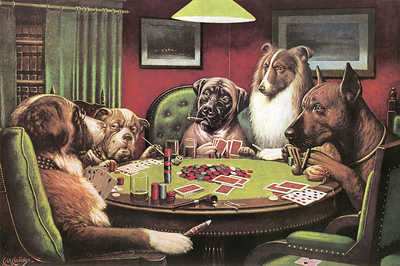 A bold bluff