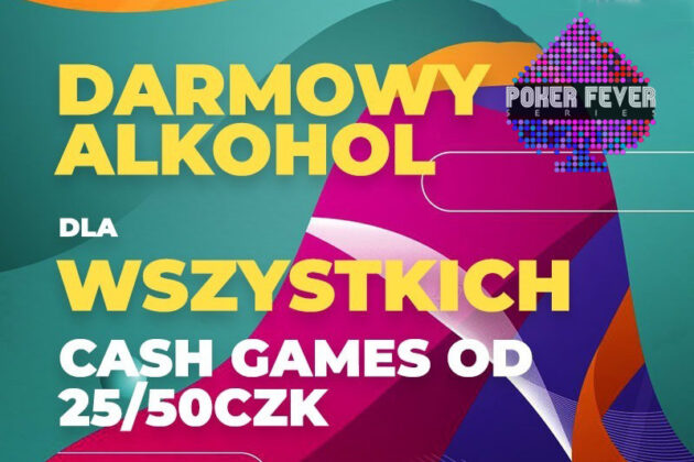 Darmowy alkohol na cash games w trakcie najbliższego Fevera!