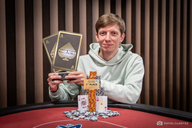Marcin Witek wygrywa High Rollera Poker Fever Series!