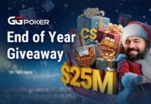 Darmowy flipout o 1 000 000$ na GGPoker na koniec roku!