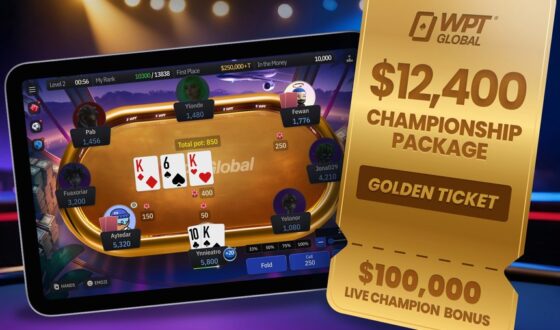 WPT Global: bilety do satelit WPT World Championship za depozyt! (nawet 110$)